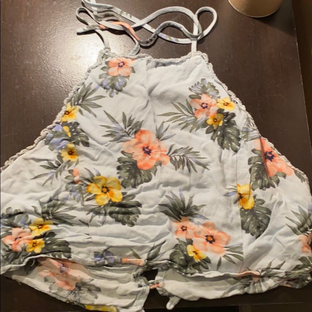 3 for 15$ Forever 21 Floral Halter Crop